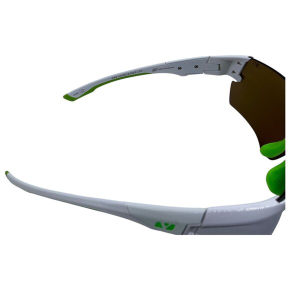 Vigorwear Sawgrass Polarized Sunglasses Men White/Green 100% UVA/UVB Protection - Picture 4 of 5